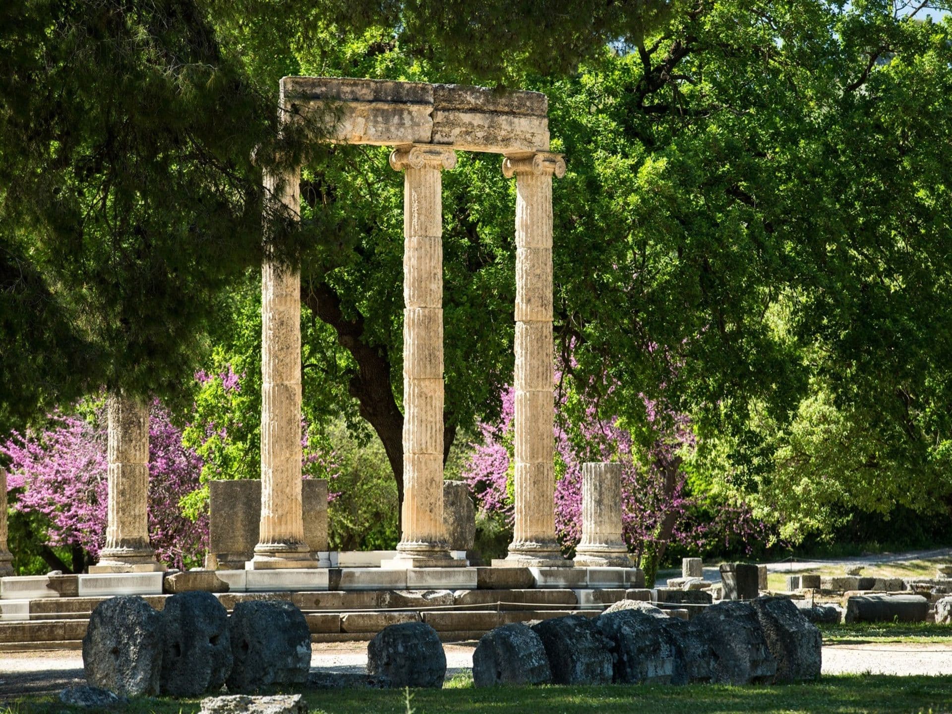 Sites touristiques à Olympie