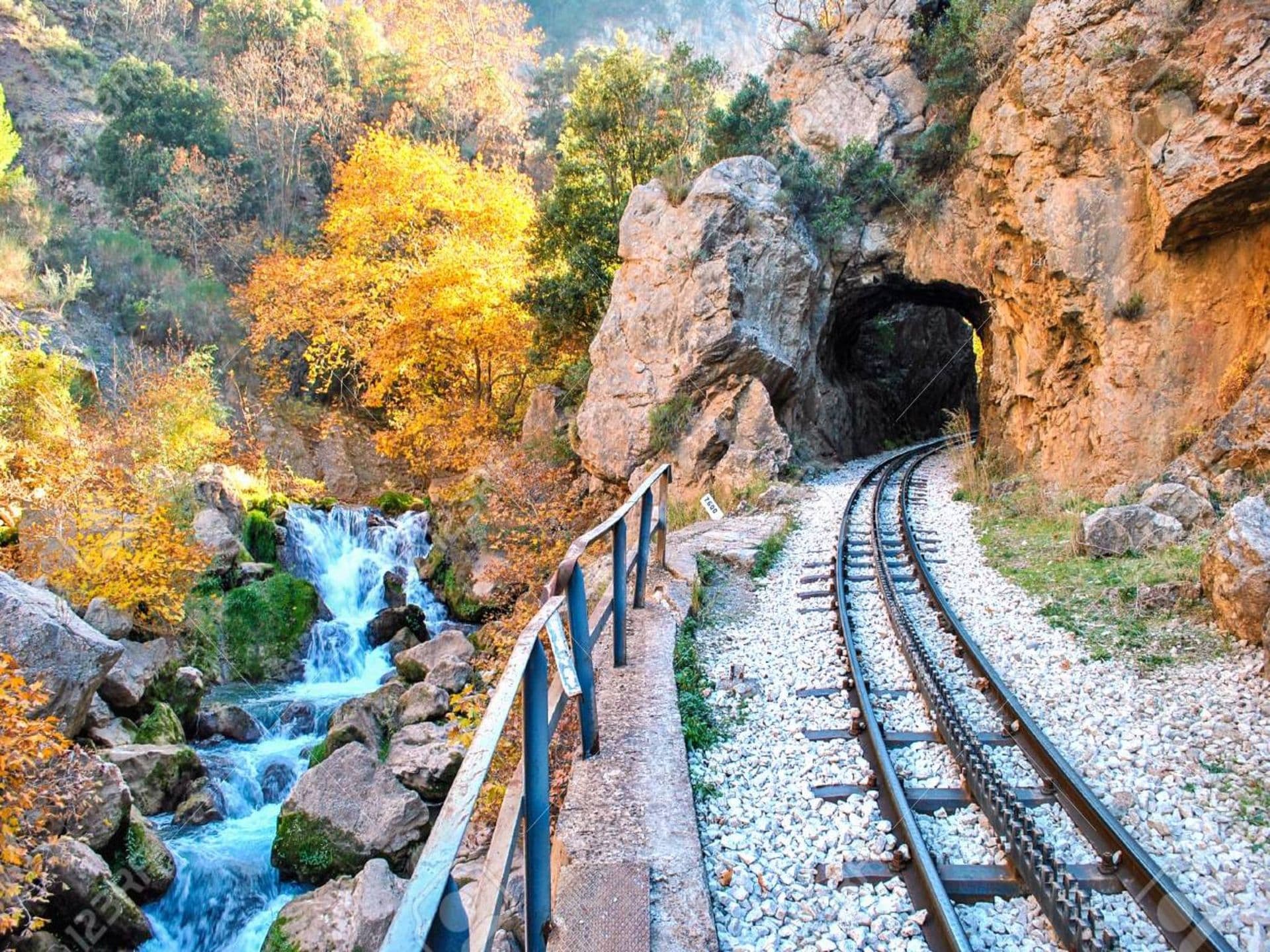 Chemin de fer à crémaillère d'Odontotos