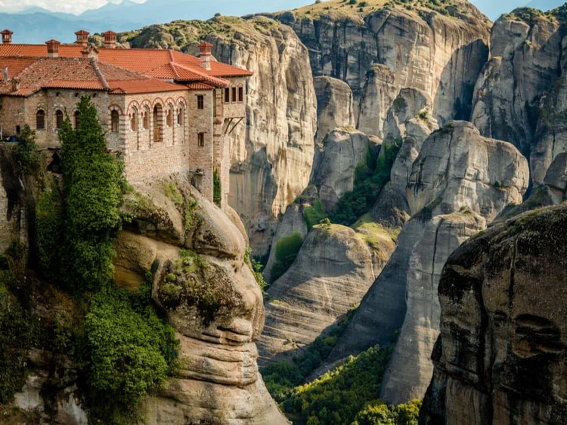 Randonnée dans les Météores en Grèce