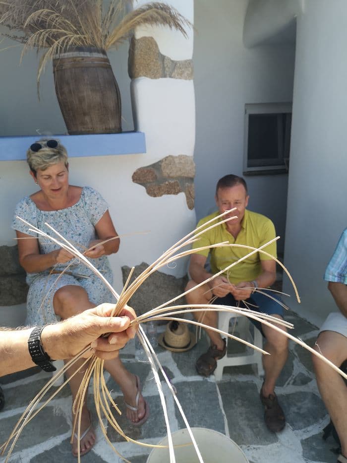 Basket Weaving Tinos